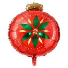 PartyDeco Balon foliowy Bombka, 45x45cm, mix one size