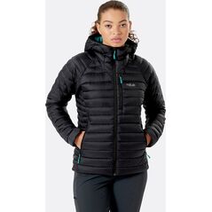 Rab Kurtka damska Microlight Alpine Jacket Wmns Black r. S (QDB-13)