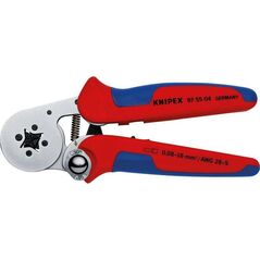 Knipex Szczypce dźwigniowe do zagniatania 97 55 04