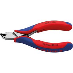 Knipex Szczypce tnące czołowe kątowe dla elektroników bez skosu 115mm