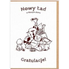 Nadwyraz.com Karnet Narodziny - Nowy Ład