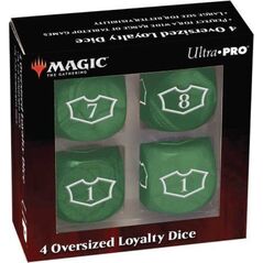 Ultra-Pro Ultra-Pro: Magic the Gathering - Forest - 22 mm Deluxe Loyalty Dice Set