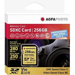 Karta AgfaPhoto Professional High Speed SDXC 256 GB Class 10 UHS-II/U3 V90 (10623)