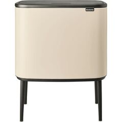 Kosz na śmieci Brabantia Brabantia Waste Bin Bo Touch Bin 11 + 23 L Soft Beige