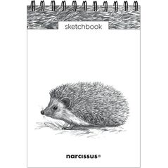 Narcissus Szkicownik A5/60K na spirali - Jeż