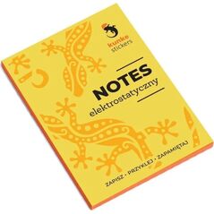 Panta Plast Notes elektrostatyczny pomarańczowy 100 karteczek