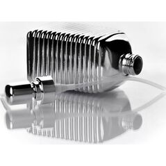 Dozownik do mydła Bathlab TESSA Silver Dozownik h19cmx7.8cm