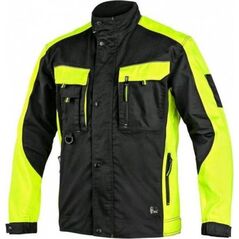 UN BLUZA/KURTKA CXS SIRIUS BRIGHTON CZARNO-Å»ÃÅTA ROZM.48
