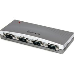Adapter USB StarTech USB - RS-232 x4 Szary  (S55056332)