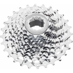 Microshift Kaseta MICROSHIFT XLE 10.rzędowa, Stalowa, Kompatybilna z Shimano, 11-13-15-17-19-21-24-28-32-36, Chrom, Mocowanie Spider(Al.) (NEW)