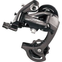 Microshift Przerzutka Tylna MICROSHIFT MEZZO, 8-9.rzędowa(1/2x8/9), Kompatybilna z Shimano, Krótki Wózek, Max. Tryb 28-36T, Pojemność 39T (NEW)