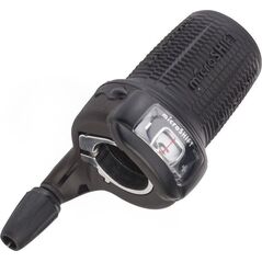 Microshift Manetka MICROSHIFT INTER 8, Prawa, 8.rzędowa, Kompatybilna z Shimano, Twist Shifter, Optyczny Wskaźnik Przełożeń (NEW)