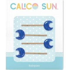Calico Sun Spinki do włosów Sophia - Księżyc 4szt.