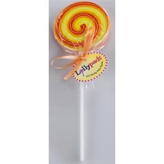 Thinking Gifts Lollypads lizak - karteczki samoprzylpne pomarańcz