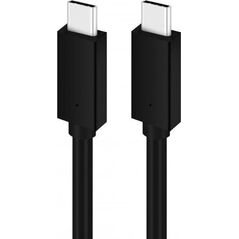 Kabel USB Platinet USB-C - USB-C 2 m Czarny (PUCC5A2B)