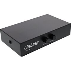 InLine InLine® USB 2.0 switch manual, USB-A device to 2 computers