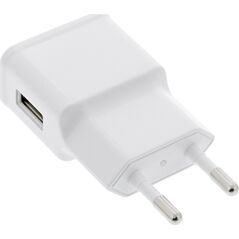 InLine InLine® USB Power Adapter Single, 100-240V to 5V/1.2A white
