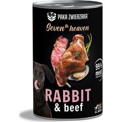Paka Zwierzaka Mokra karma królik i wołowina (Rabbit & Beef) 400g