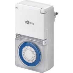 Goobay Zegar analogowy IP44