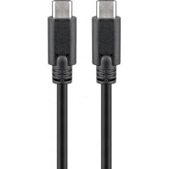 Kabel USB Goobay USB-C - USB-C 2 m Czarny (533577)