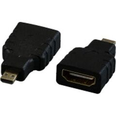 Adapter AV EFB EFB HDMI Adapter, HDMI-A auf HDMI-D Micro, Bu.-St., schwar