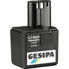 GESIPA Akumulator wtykowy litowo-jonowy, 14,4 V/4,0 Ah GESIPA