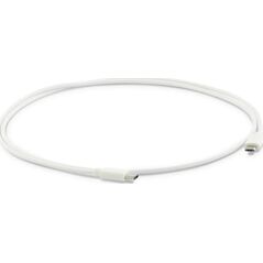 Kabel USB LMP USB-C - microUSB 1 m Biały (LMP-USBC-mUSB2)