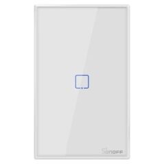 Sonoff T2US1C - 1-gang Wi-Fi Smart Wall Switch US - White