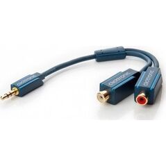 Adapter AV Clicktronic Adapter Y MP3 - Długość kabla 0.1 m