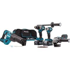 Zestaw elektronarzędzi Makita ZESTAW COMBO 40V XGT DF001G+TD001G+GA005G+JR001G 2*4.0AH TOR
