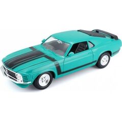 Maisto MAISTO 31943-70 Ford Mustang Boss 302 1970 zielony samochód 1:24
