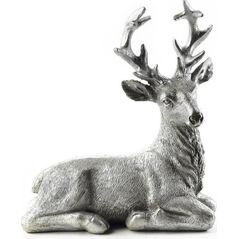 Lumarko Figura H18x15x7cm Srebrny