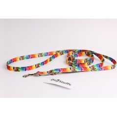 DogStuffs DogStuffs Smycz Regulowana  Piksele 15mm/220cm