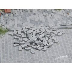 Juweela Juweela: Kostka Brukowa typu W - Jasnoszara (1000 szt)