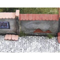 Juweela Juweela: Dachówki - Ciemnoczerwone (360 szt)