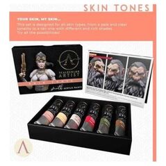 Scale75 Scale 75: Skin Tones Paint Set