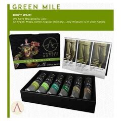 Scale75 Scale 75: Green Mile Paint Set