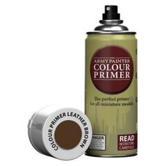 Army Painter Army Painter: Colour Primer - Leather Brown Spray