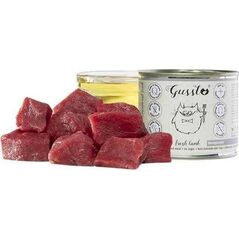 GUSSTO Gussto Puszka 200g Fresh Lamb Pokarm Dla Kota Z Jagnięciną