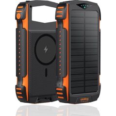 Powerbank 4smarts 4smarts Solar Powerbank TitanPack UltiMag 20000mAh, schwarz