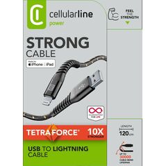 Kabel USB Cellular Line Cellularline Extreme Lightning Datenkabel 1,2m - mfi