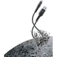 Kabel USB Cellular Line USB-A - USB-C 1.2 m Czarny (TETRACABTYC1MK)