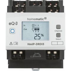 HomeMatic IP Homematic IP Dimmaktor für Hutschienenmontage – 3-fach