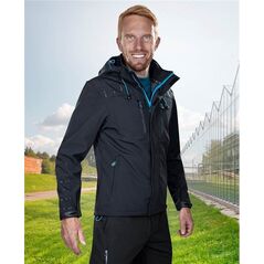 Ardon SOFTSHELL 4TECH H9315 Ardon - modna ocieplana funkcjonalna kurtka z wysokiej jakości materiału, czarna - Czarny H9315 M