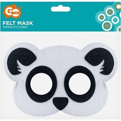 GoDan Maska filcowa panda 19x12cm