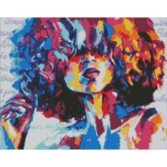 Ideyka Diamentowa mozaika - Jasny obraz 40x50cm