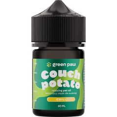 Cosma Cannabis Green Paw Couch Potato 60ml - Olejek z CBD na bazie oleju z łososia z 10% dodatkiem oleju z kryla