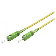 Goobay Kabel światłowodowy (FTTH), Singlemode (OS2) Yellow, Żółty (Simplex), 25 m - Długość kabla 25 m