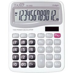 Kalkulator Titanum Kalkulator na biurko TG-2562 biały Taxo Graphic 12-pozycyjny