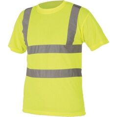 Ardon REF 101/102 - KOSZULKA Z PASAMI ODBLASKOWYMI - 55% bawełna, 45% poliester 150 g/m - Żółty H8901 XL